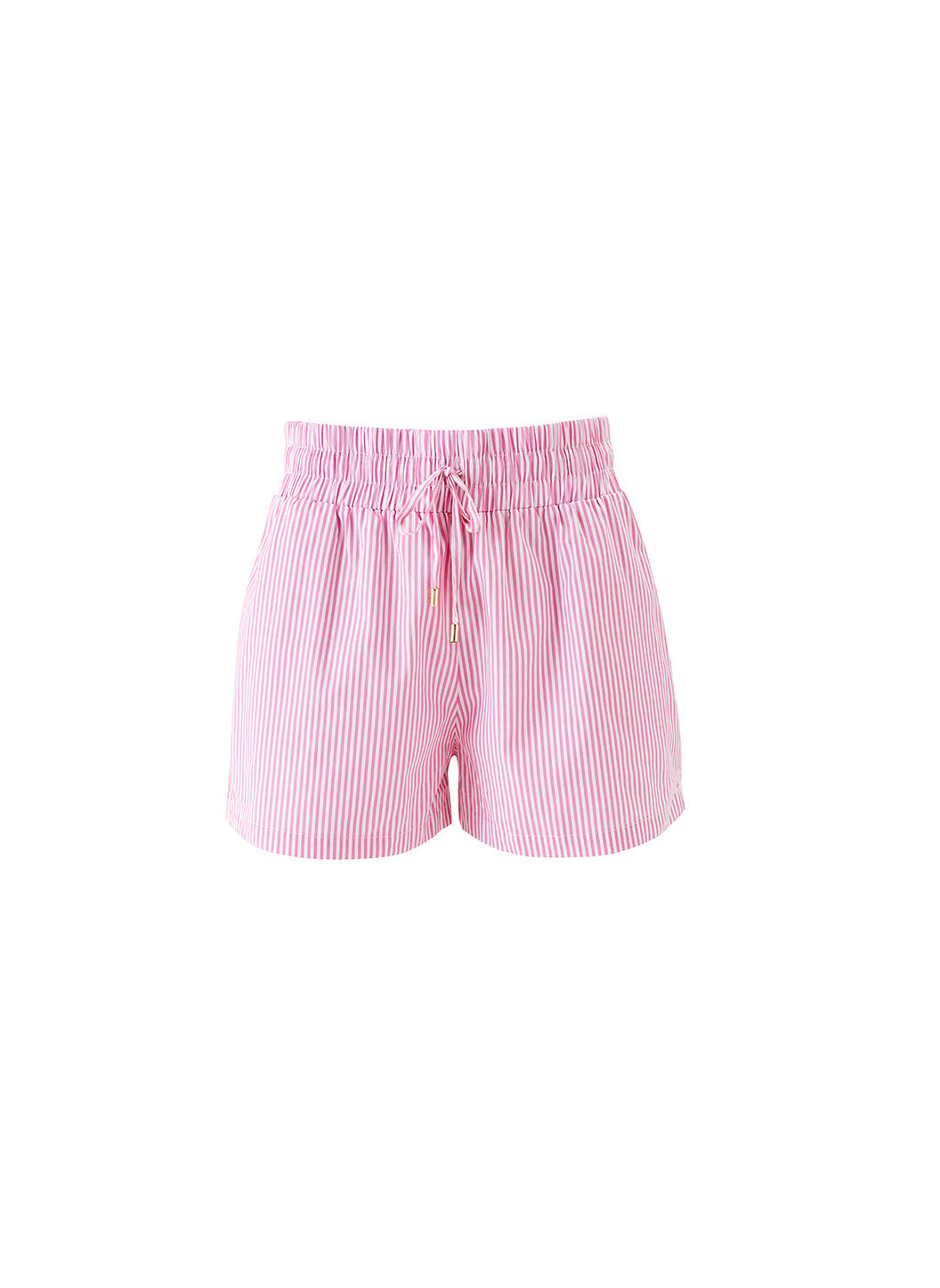 Annie Pink Stripe Shorts 2024 Cutout