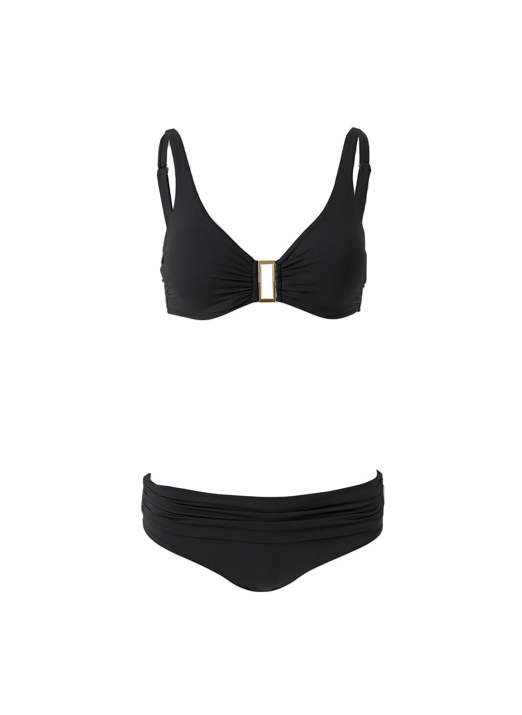 【Melissa Odabash】 Bel Air ruchedビキニボトム MELISSA ODABASH Bel Air ruched bikini briefs | NET-A-PORTER
