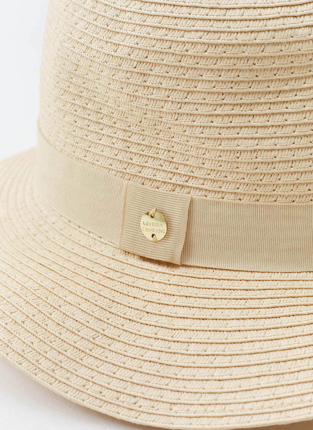 Melissa Odabash Panama Hat Paper Straw Cream MELISSA ODABASH JEMIMA HAT CREAM | eBay main image 2