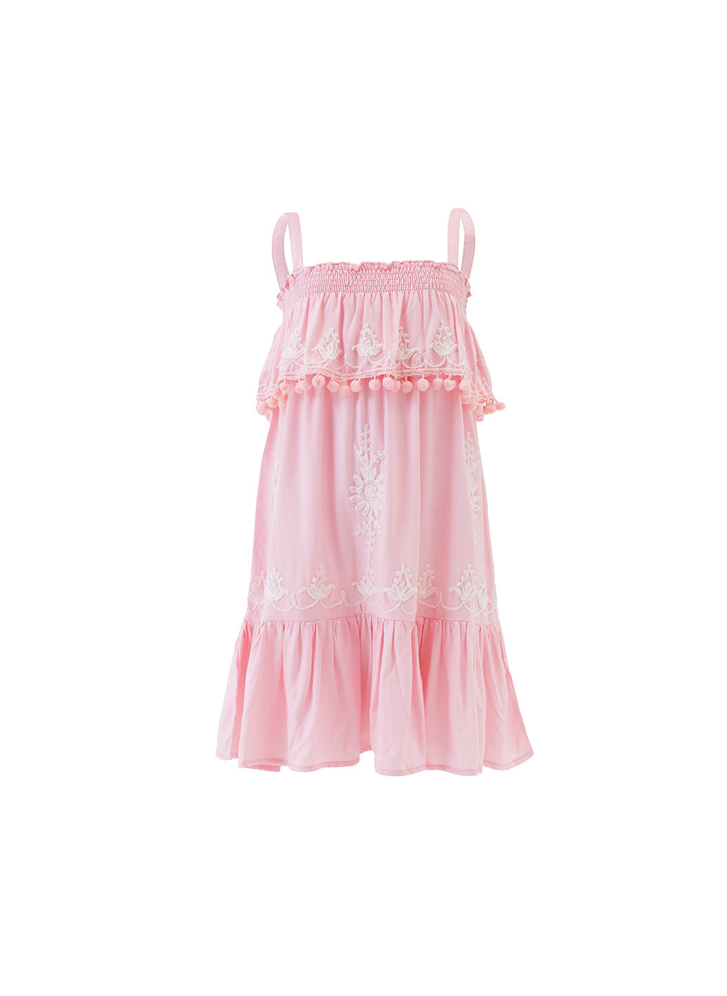 Girls Leonie Rose Embroidered Dress | Official Site 2 Girls Leonie Rose Embroidered Dress | Official Site 2