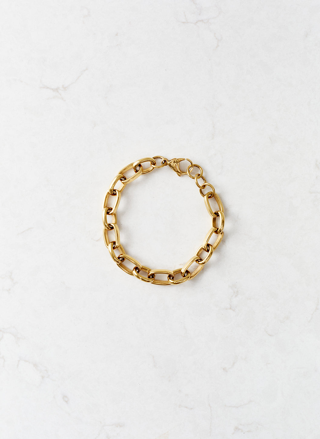 Gold Chunky Chain Bracelet | Official Site