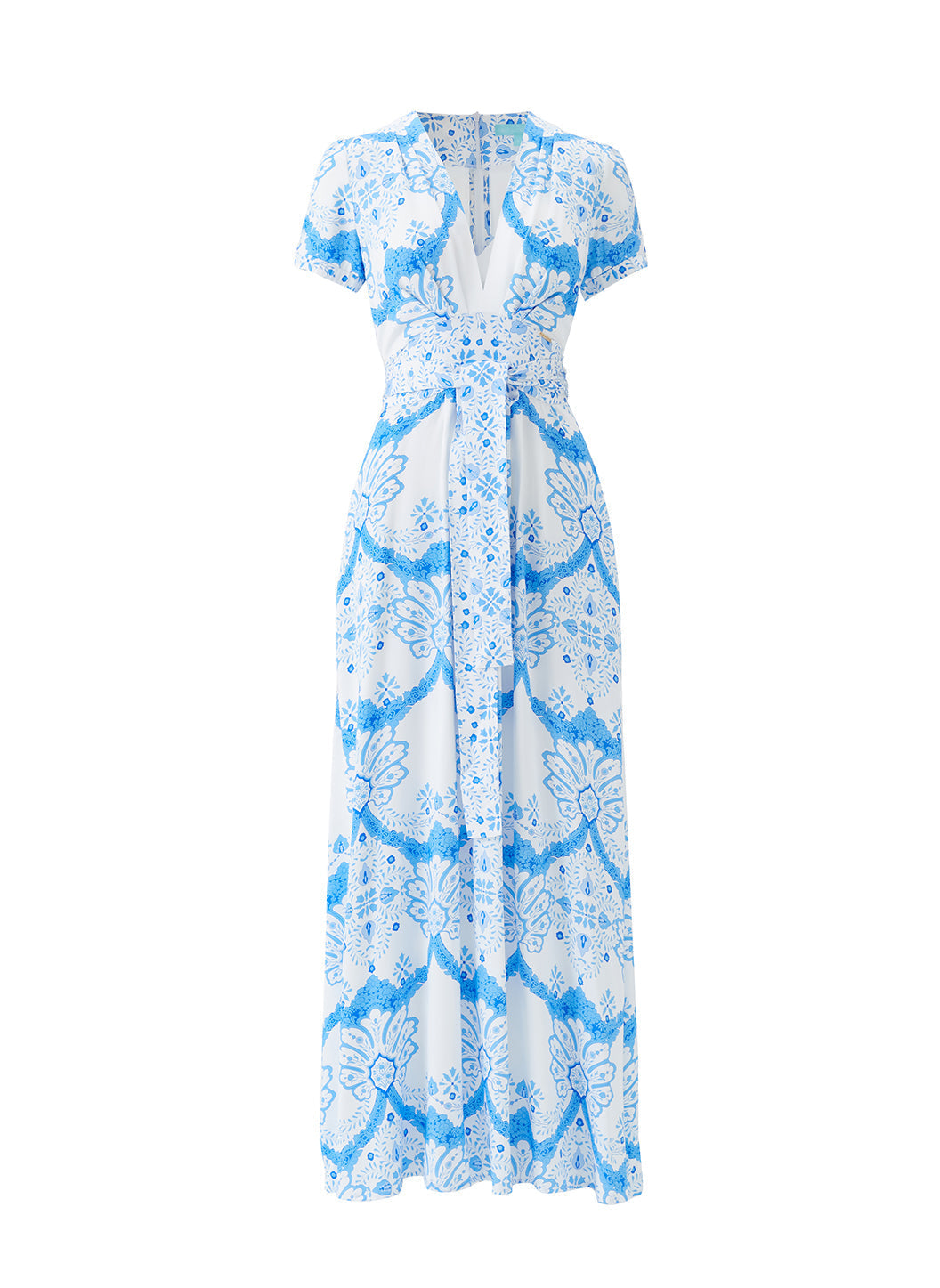 Lou Florian Maxi Cap Sleeve Dress | Official Site Lou Florian Maxi Cap Sleeve Dress | Official Site