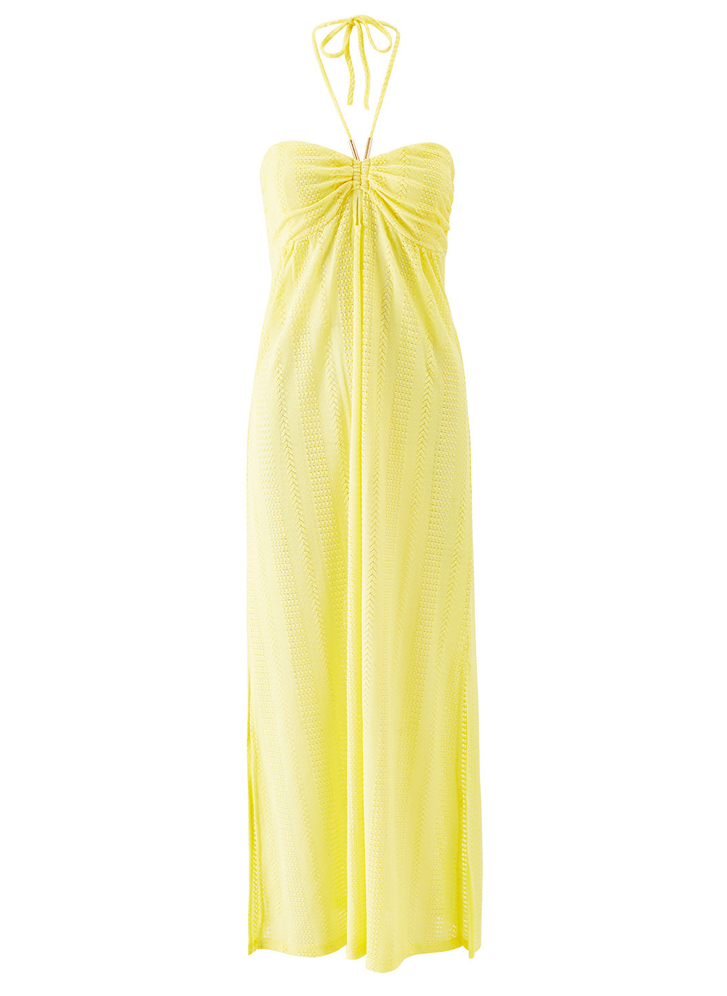 Mila Yellow Dress 2024 Cutout
