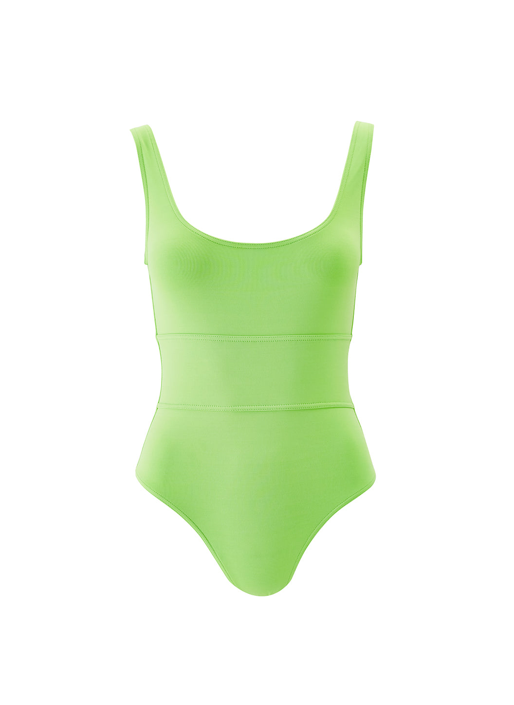 Perugia Lime Swimsuit 2024 Cutout