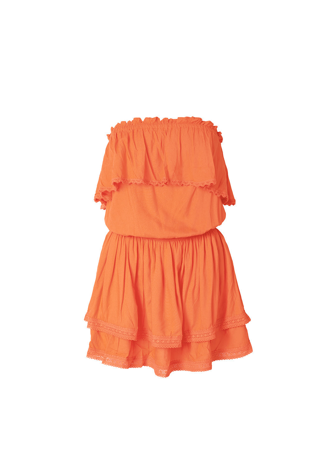 Salma Orange Dress 2024 Cutout
