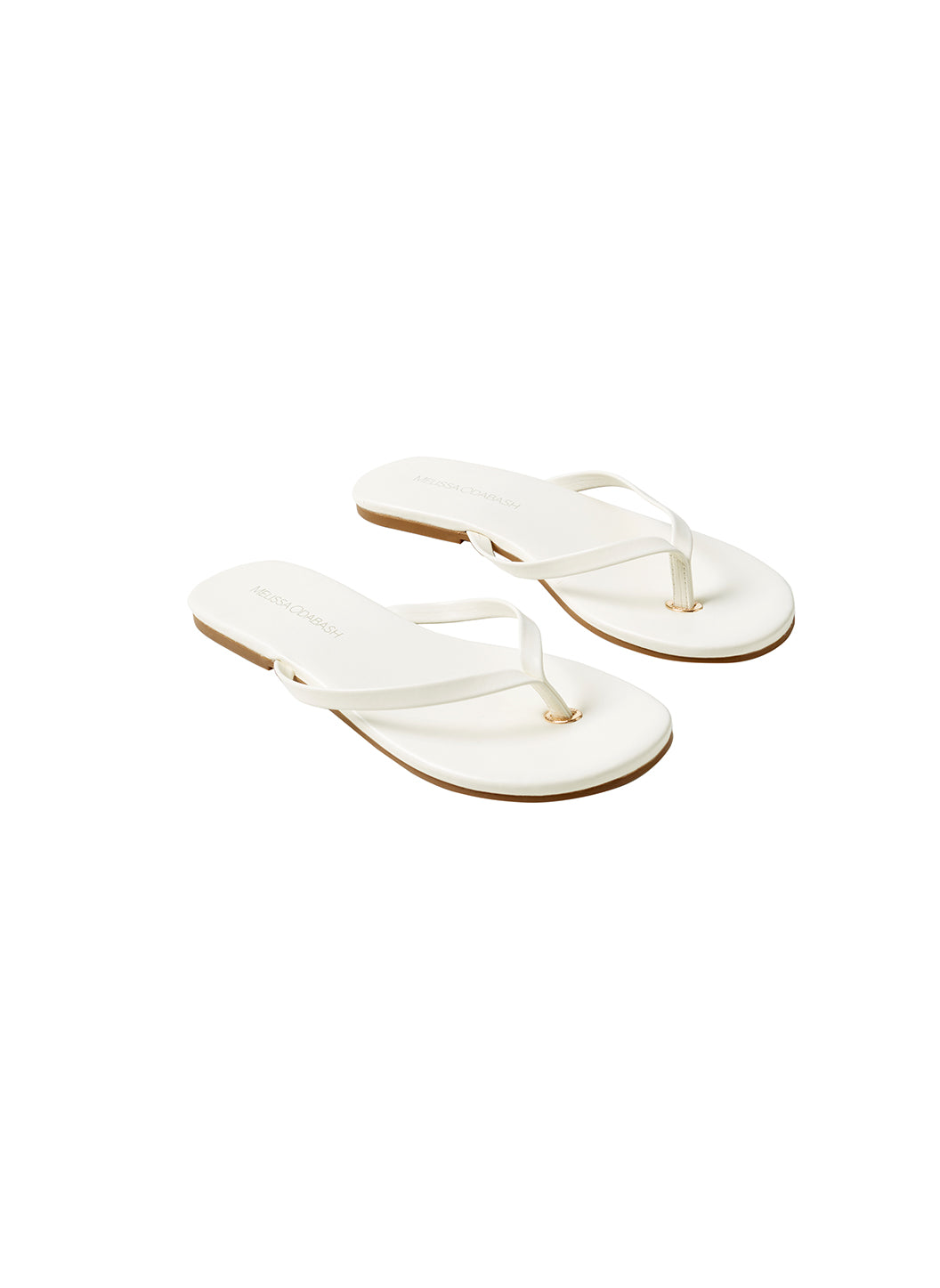 ivory flip flops