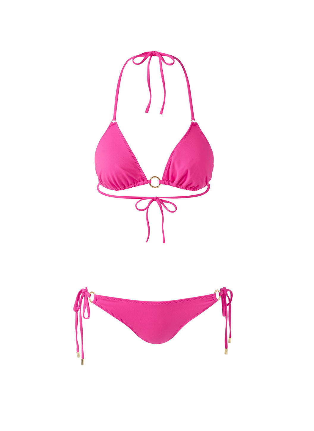 venice fuchsia bikini cutouts 2024