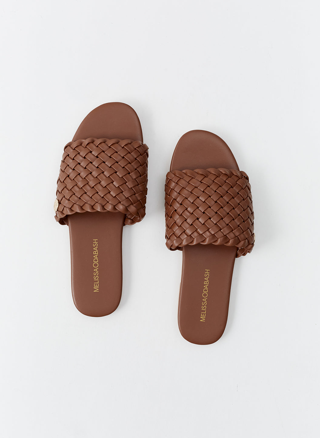 Woven Dark Tan Sliders Official US Site - Main Image