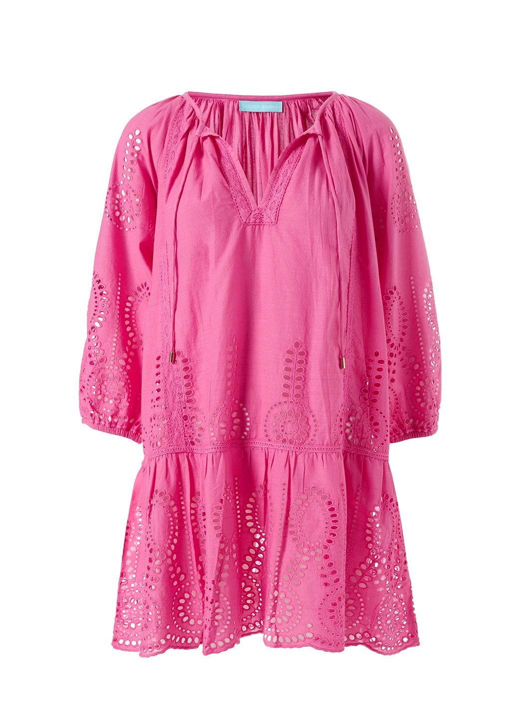 【Melissa Odabash】 Ashleyコットンカフタン Ashley White Kaftan | Official US Site