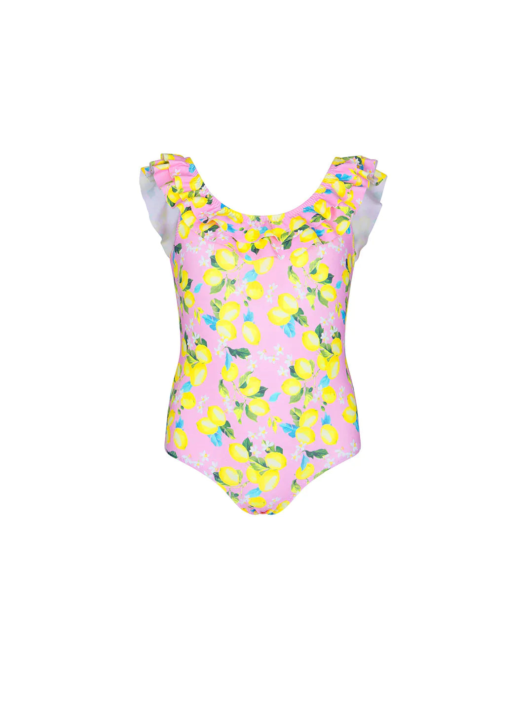 Girls lemon bathing suit shop
