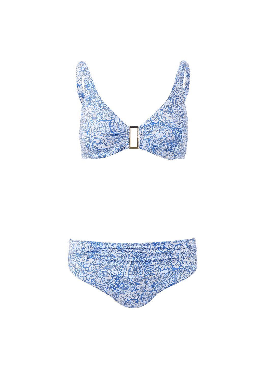 Bel Air bikini bottoms in blue - Melissa Odabash