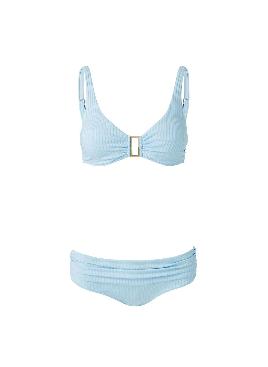 Bel Air Sky Ribbed Bikini Cutout 2023