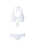 Brussels White Pique Bikini Cutout 2023