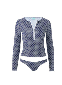 Cali Navy Links Bikini Cutout 2023