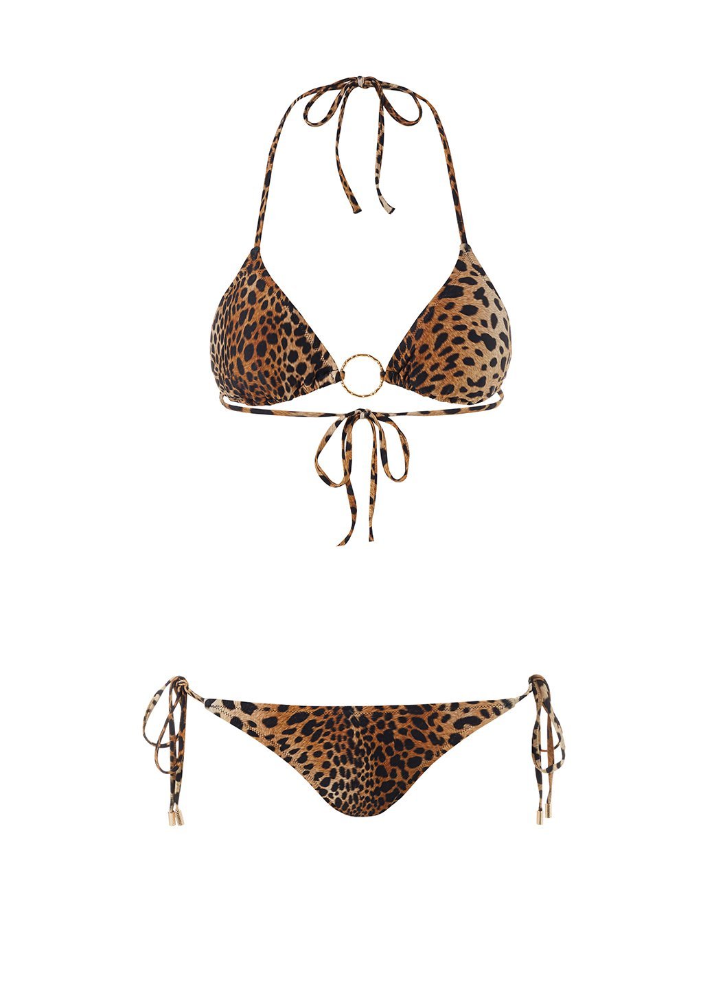 Melissa Odabash Miami Cheetah Print Tie Side Bikini Bottom