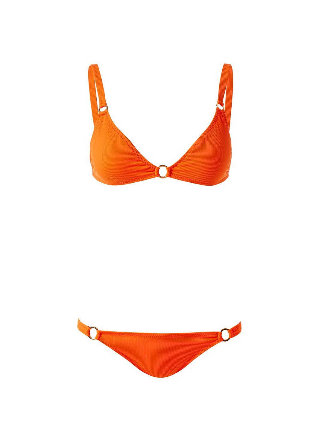 Montenegro Ribbed Papaya Bikini Bottom