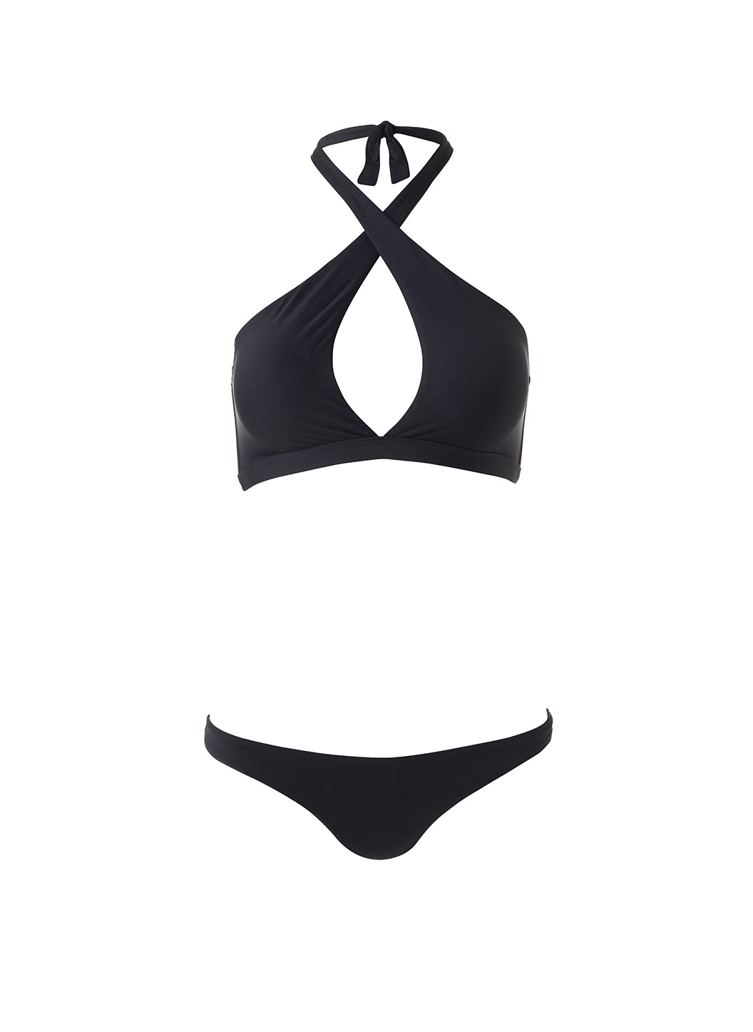 【Melissa Odabash】 Pragueビキニボトム Prague Black Bikini Top | Official US Site