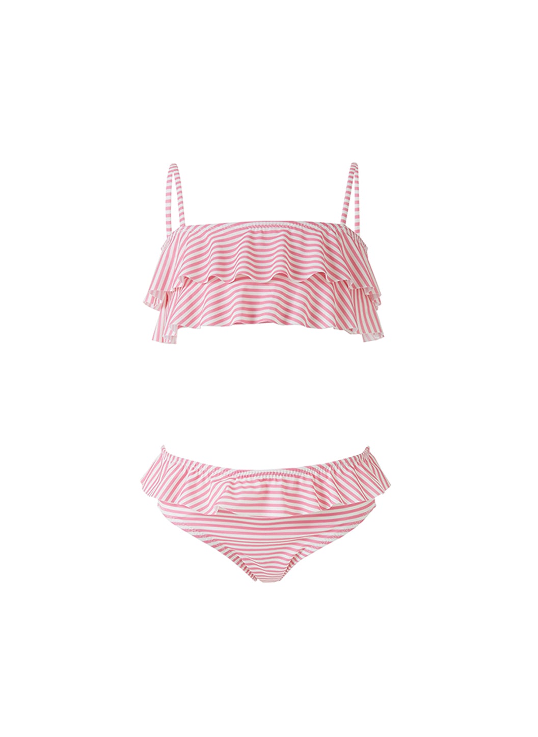 Pink stripe hot sale bikini