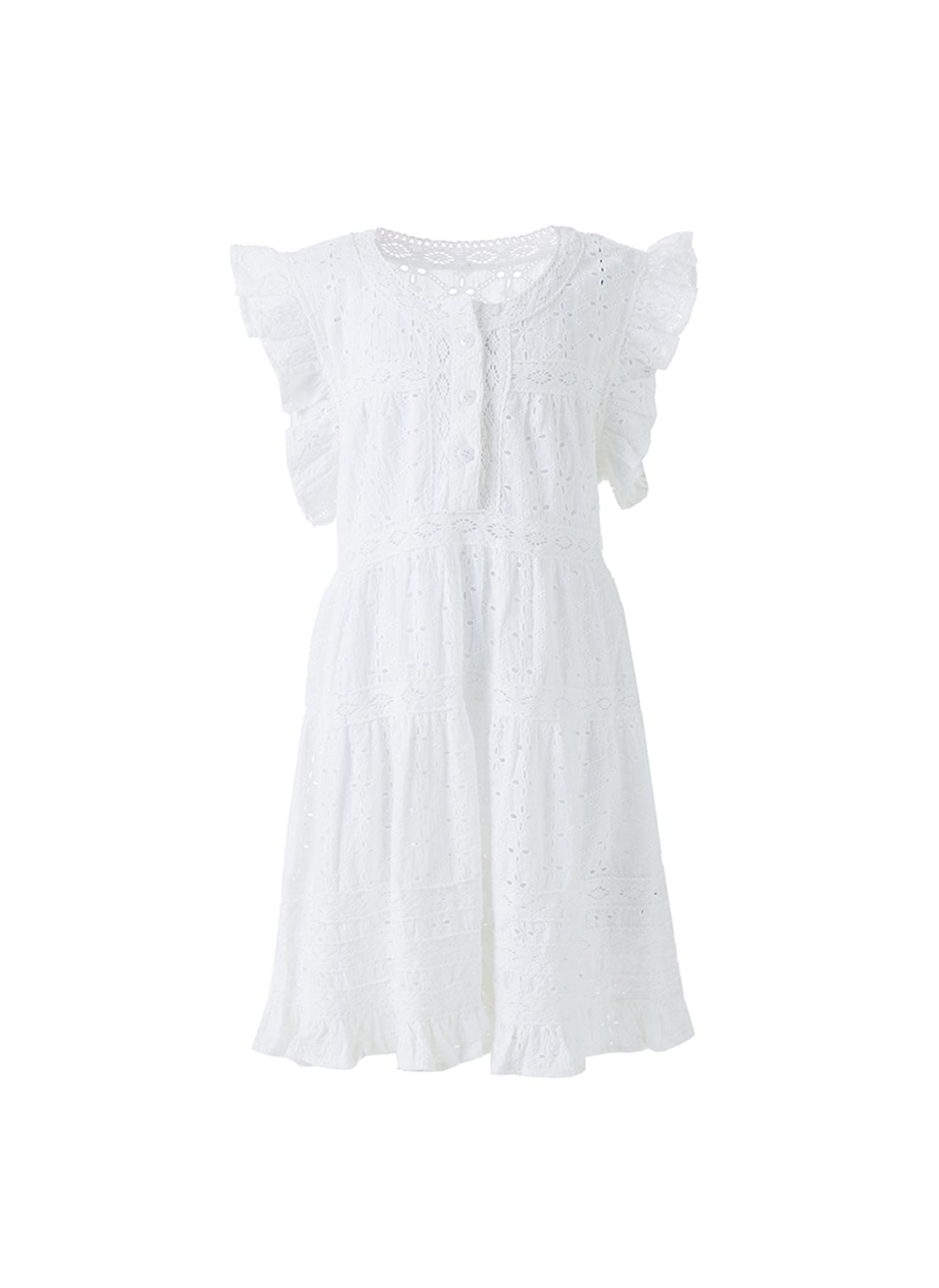 Girls Rebekah White Dress