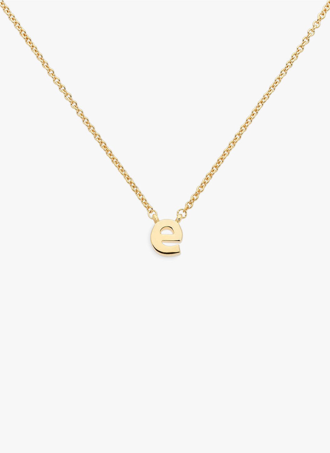 Melissa Odabash Gold Logo Charm Pendant Gold Round Crystal Pendant Necklace | Official US Site main image 4