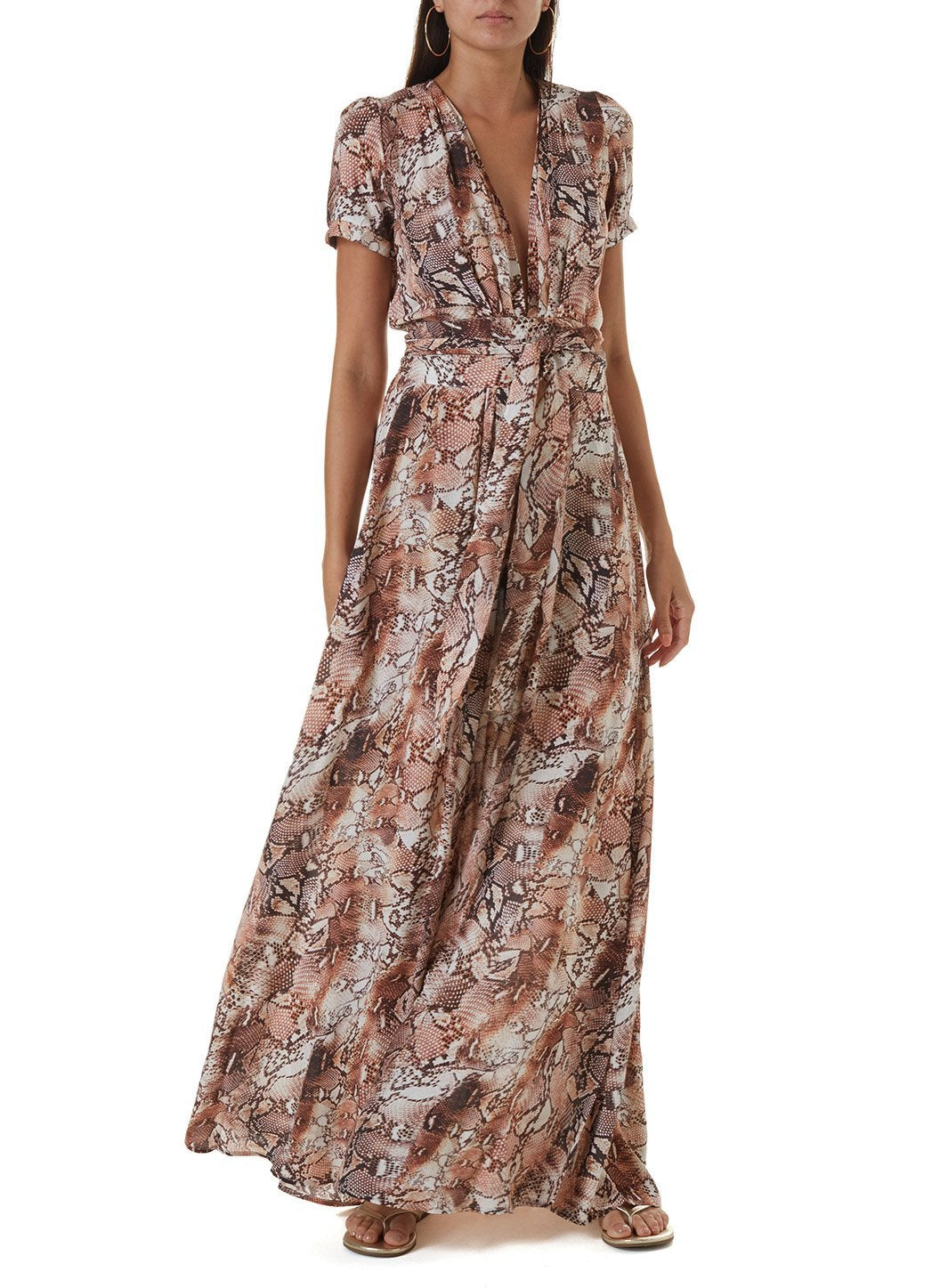 希少 黒入荷！ Lou Site US Official | Dress Long Snake ワンピース