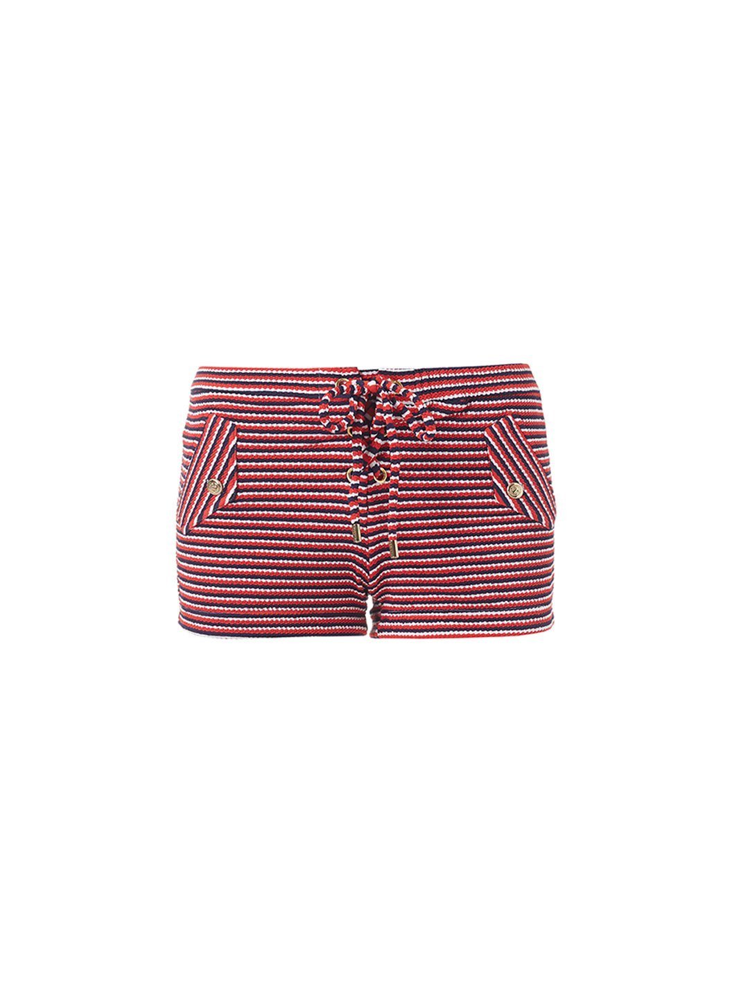 トップス theredthread S gather knit shorts THEREDTHREAD】S gather knit shorts