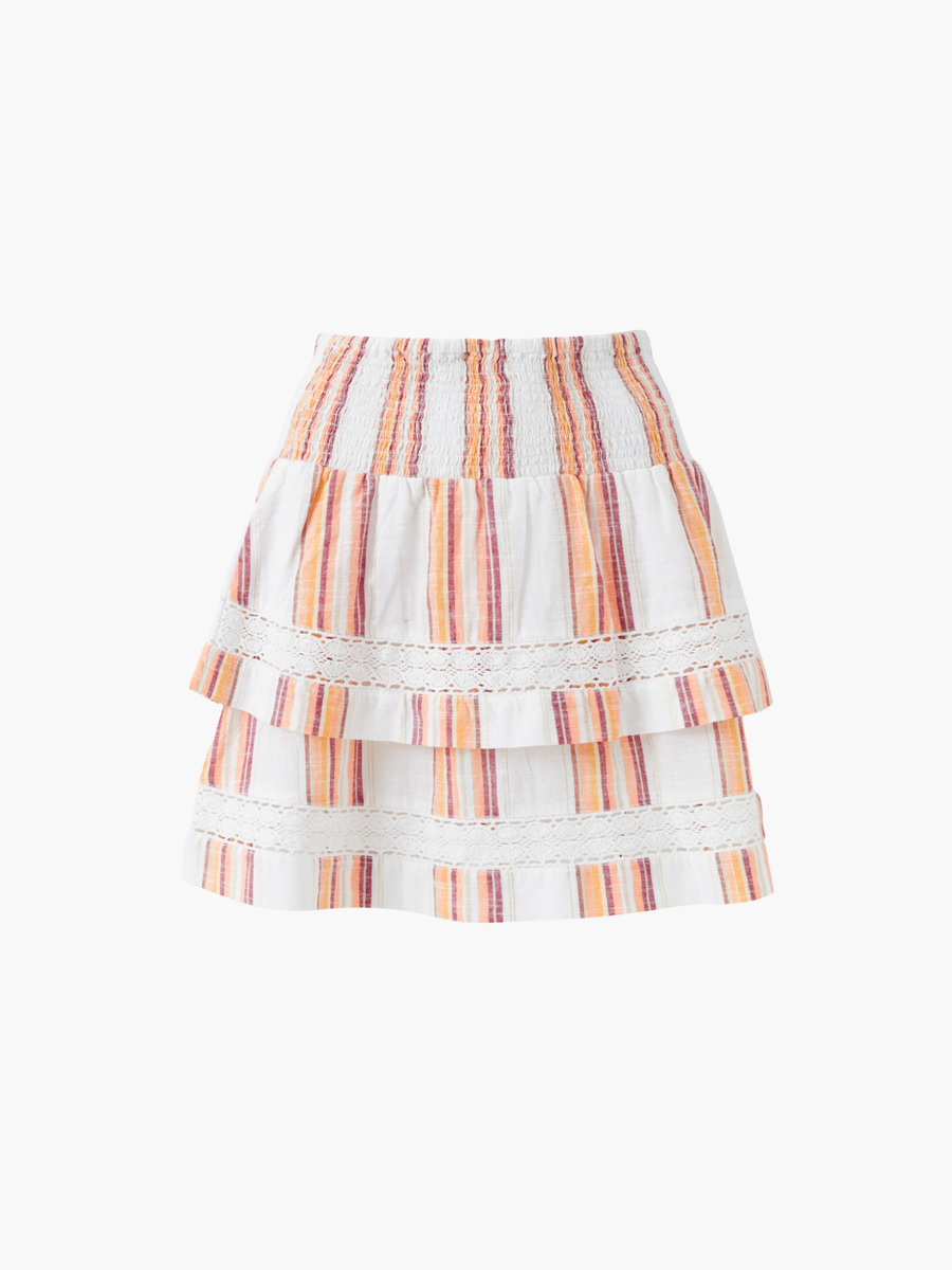 Barbara Sunset Stripe Skirt