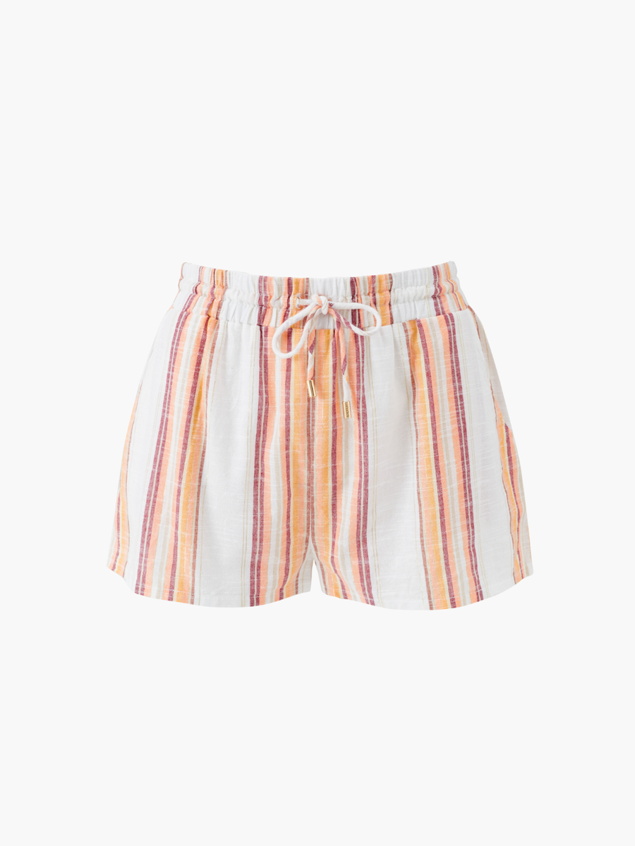 Delfina Sunset Stripe Shorts