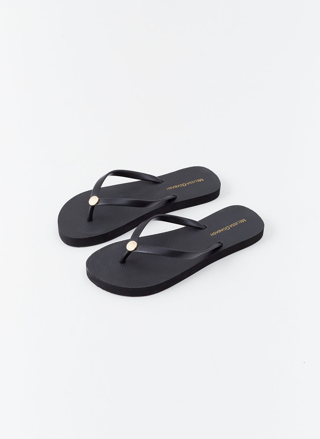 flip flops black