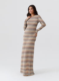 Lily Zigzag Dress_model (2)