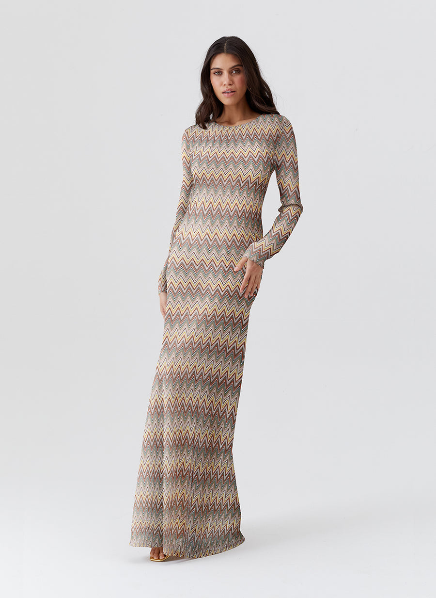 Lily Zigzag Dress_model (3)