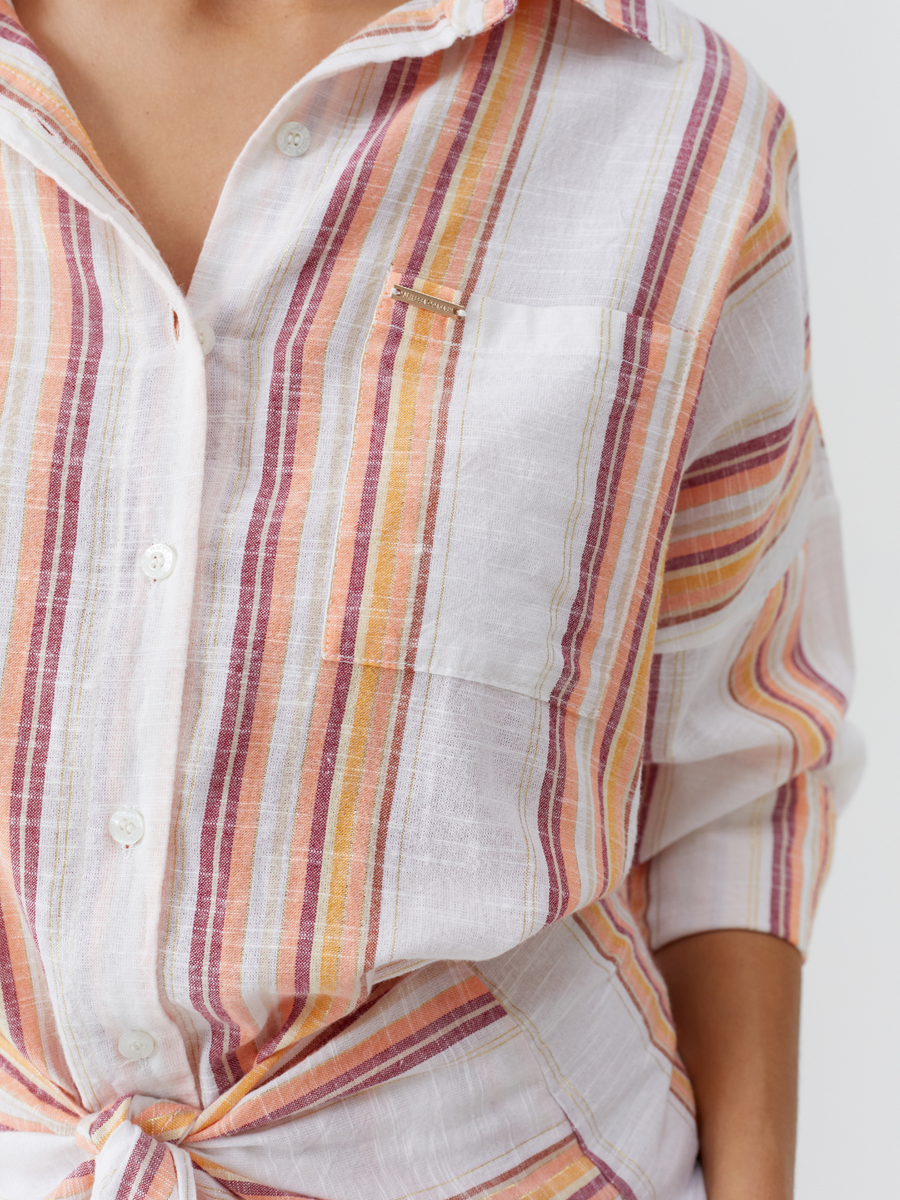 Sara Sunset Stripe Dress
