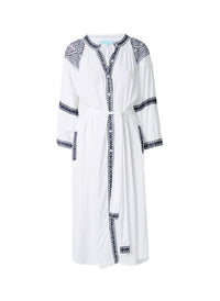 Ally White Navy Kaftan 2024 Cutout