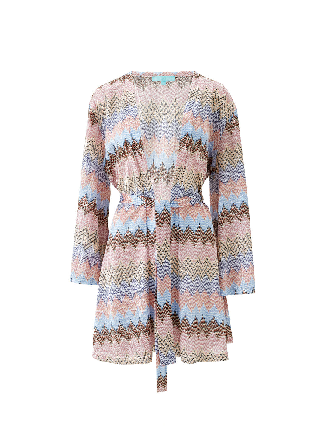 Josie Sky Floral Crochet Short Kaftan | Official US Site