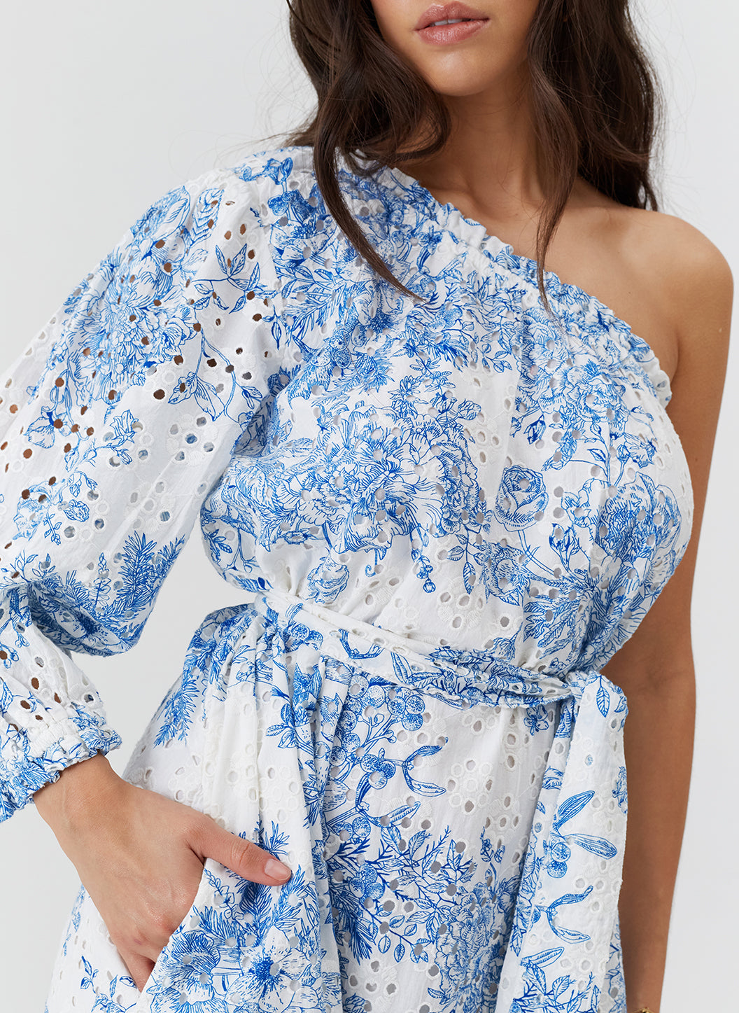 blue coastal dress Autumn Navy One Shoulder brand:VENUS Stunning Formal Wedding Guest Reshape your look Color:Custom Color(Leave color in the seller box)