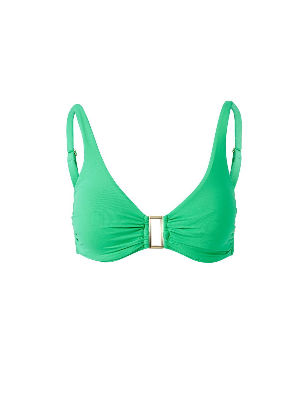 bel air green bikini top cutouts 2024