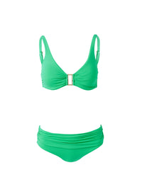 Bel Air Green Bikini 2024 Cutout