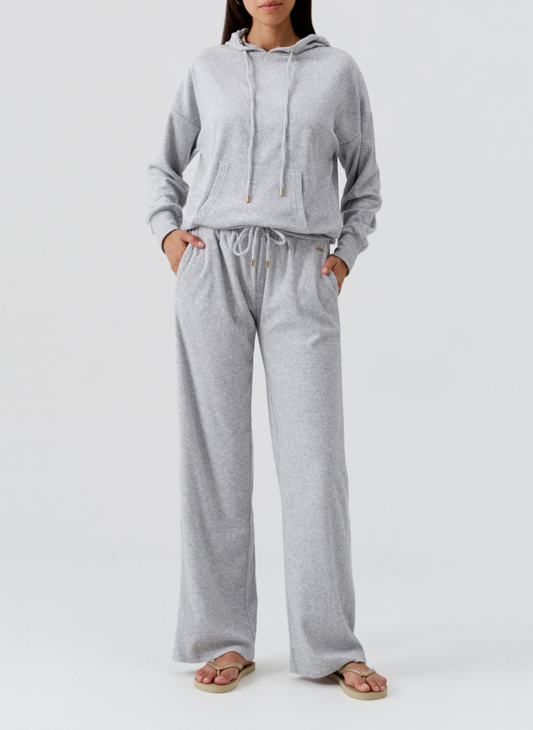Betty Grey Trousers | Official Site