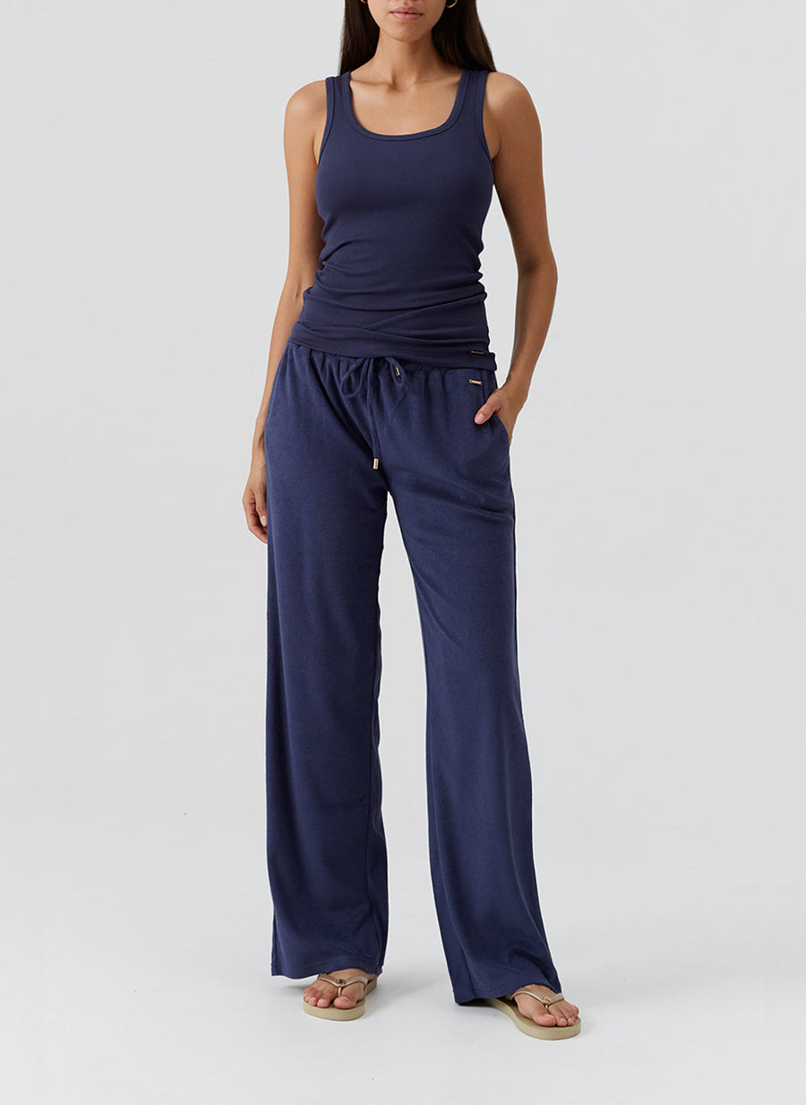 Betty Navy Trousers