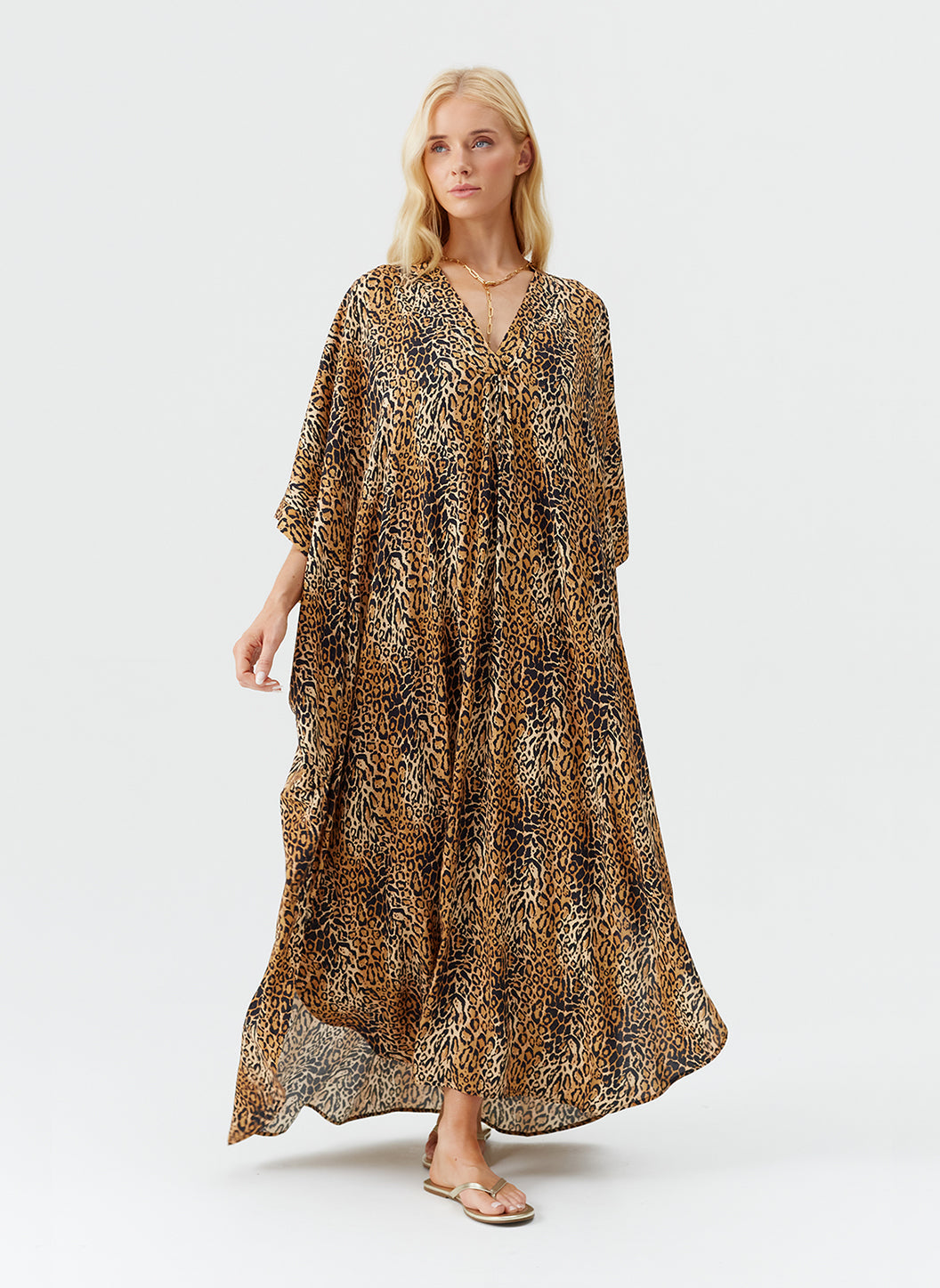 ワンピース Apolina Konnie kaftan dress Shell 2-3Y Apolina ワンピース 2-3y（apolina ワンピース Francoise Dress