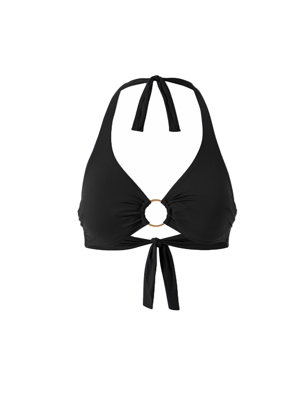 Brussels Black Bikini Top | Official Site