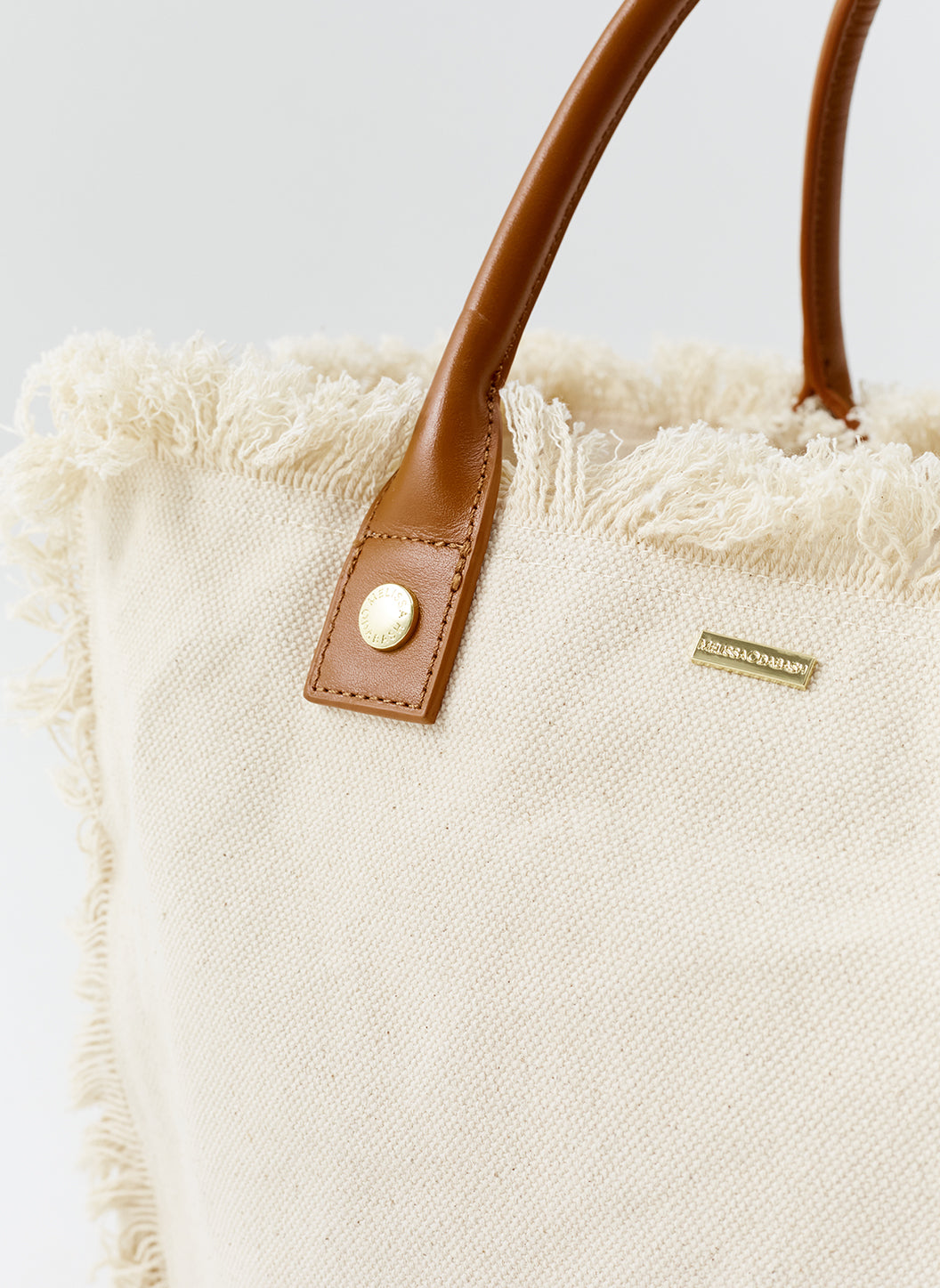 Beige Large Beach Tote Bag - Cap Ferrat | Melissa Odabash US
