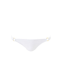 Caracas White Bikini Bottom 2024 Cutout