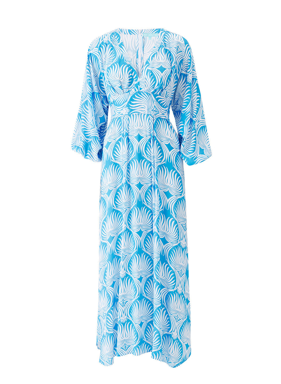 Cecilia Lotus V-Neck Belted Long Dress | Official US Site Cecilia Lotus V-Neck Belted Long Dress | Official US Site
