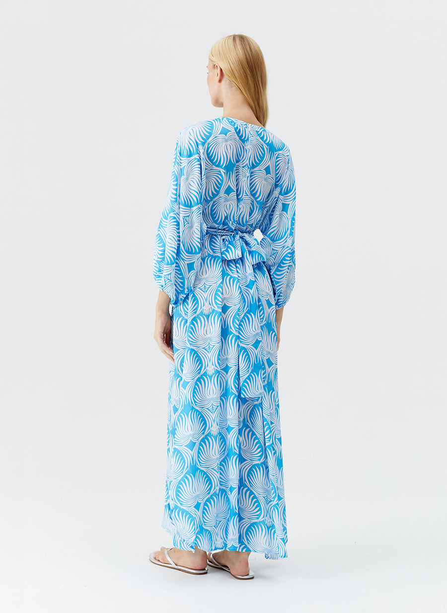 Cecilia Lotus V-Neck Belted Long Dress | Official US Site Cecilia Lotus V-Neck Belted Long Dress | Official US Site