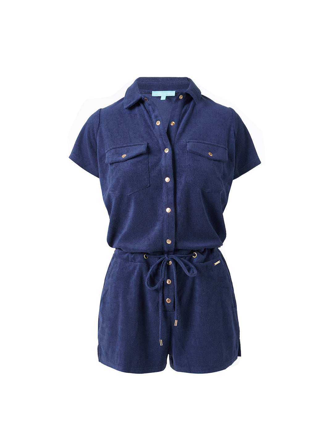 ワンピース [SCULPTOR] PK Classic Romper Navy SC25S303NA SCULPTOR】PK Classic Romper Navy (SCULPTOR/ワンピース