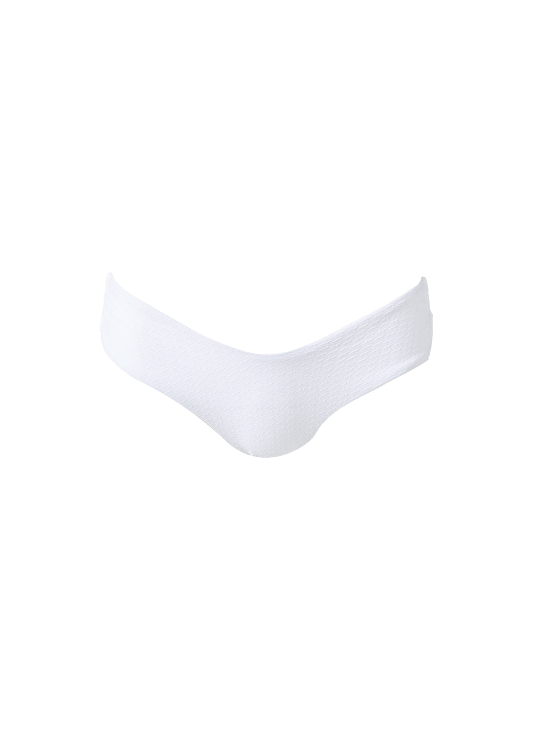 Colombia White Weave Bikini Bottom 2024 Cutout
