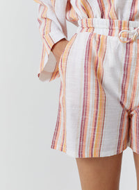 delfina-sunset-stripe-shorts_closeup 