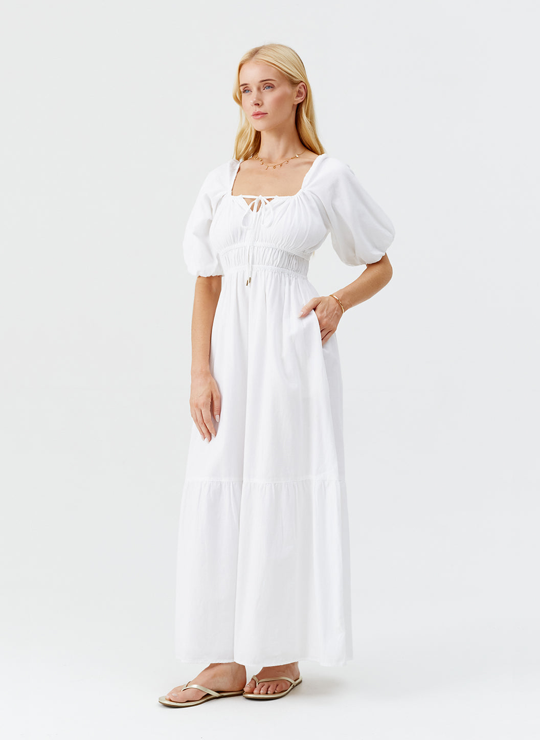 Eden White Boho Maxi Dress | Official US Site