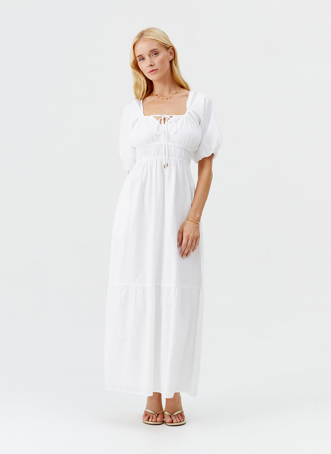 Eden White Boho Maxi Dress | Official US Site